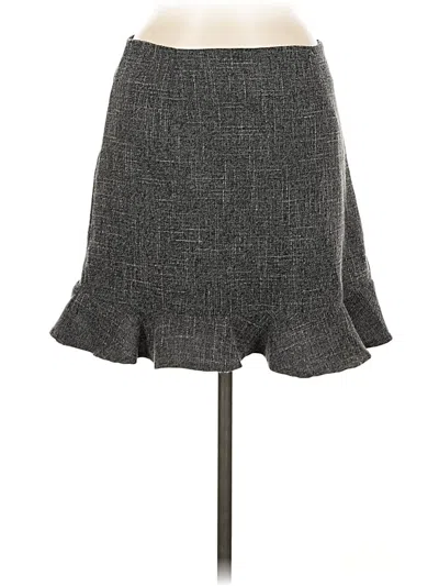Pre-owned Assorted Brands Formal Skirt In Gray