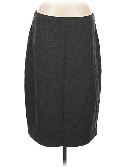 Pre-owned Assorted Brands Formal Skirt In Gray
