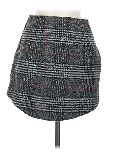 Pre-owned Assorted Brands Formal Skirt In Gray