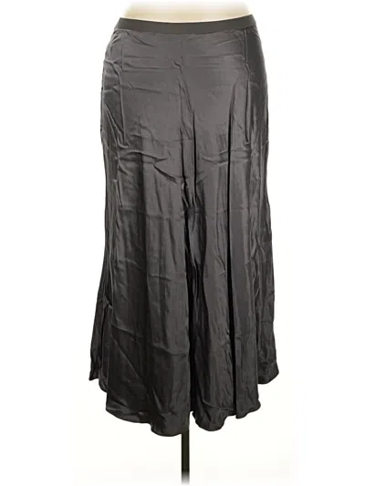 Pre-owned Assorted Brands Formal Skirt In Gray