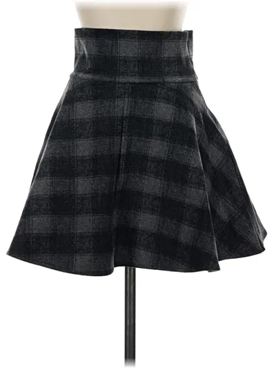Pre-owned Assorted Brands Formal Skirt In Gray