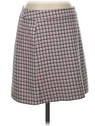 Pre-owned Assorted Brands Formal Skirt In Gray