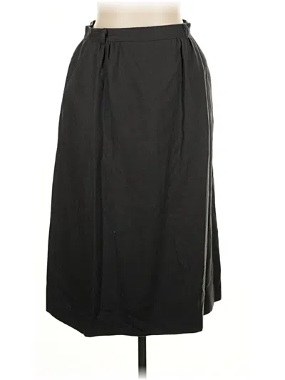 Pre-owned Assorted Brands Formal Skirt In Gray