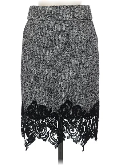 Pre-owned Assorted Brands Formal Skirt In Gray