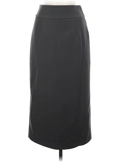 Pre-owned Assorted Brands Formal Skirt In Gray