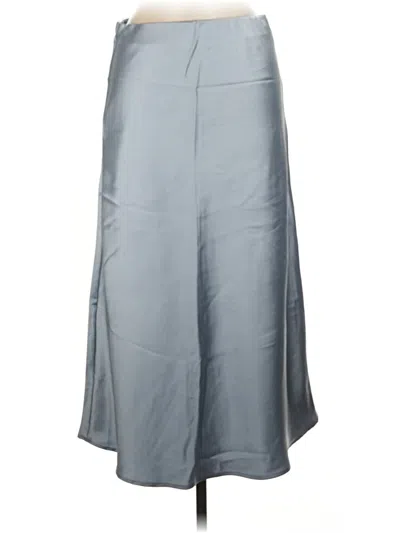 Pre-owned Assorted Brands Formal Skirt In Gray
