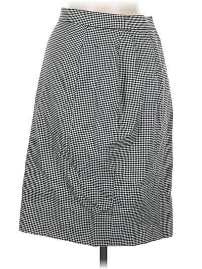 Pre-owned Assorted Brands Formal Skirt In Gray