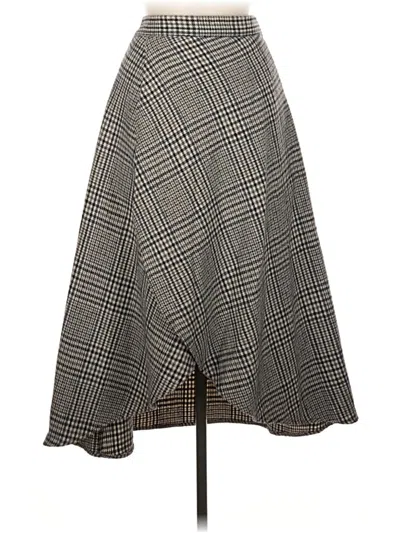 Pre-owned Assorted Brands Formal Skirt In Gray