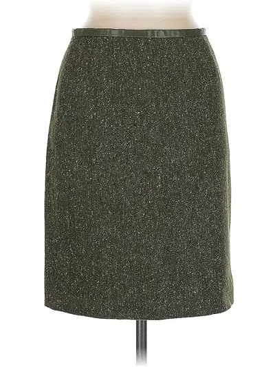 Pre-owned Assorted Brands Formal Skirt In Green