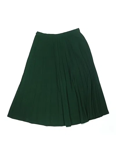 Pre-owned Assorted Brands Formal Skirt In Green
