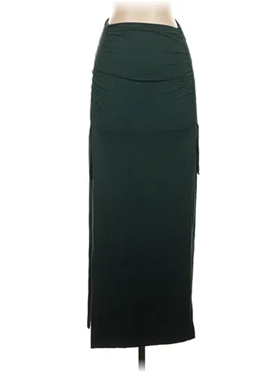 Pre-owned Assorted Brands Formal Skirt In Green