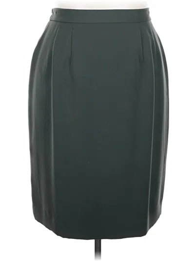 Pre-owned Assorted Brands Formal Skirt In Green