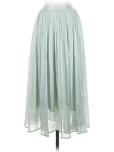 Pre-owned Assorted Brands Formal Skirt In Green