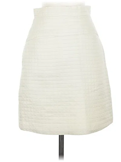 Pre-owned Assorted Brands Formal Skirt In Ivory