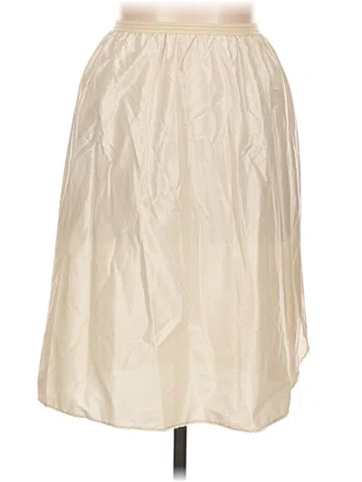Pre-owned Assorted Brands Formal Skirt In Ivory