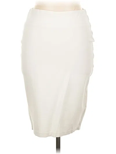 Pre-owned Assorted Brands Formal Skirt In Ivory