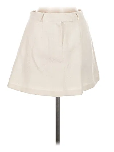 Pre-owned Assorted Brands Formal Skirt In Ivory