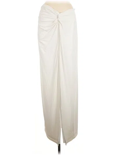 Pre-owned Assorted Brands Formal Skirt In Ivory