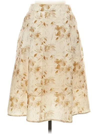 Pre-owned Assorted Brands Formal Skirt In Ivory