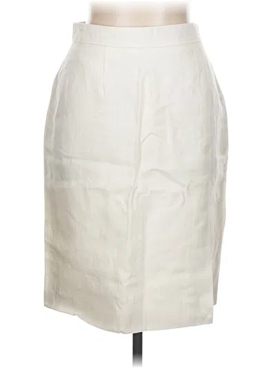 Pre-owned Assorted Brands Formal Skirt In Ivory