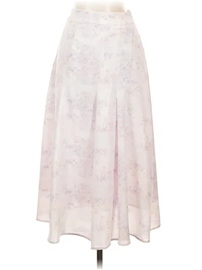 Pre-owned Assorted Brands Formal Skirt In Ivory