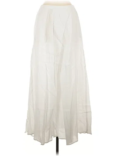 Pre-owned Assorted Brands Formal Skirt In Ivory