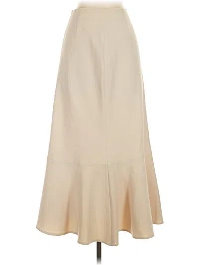 Pre-owned Assorted Brands Formal Skirt In Ivory