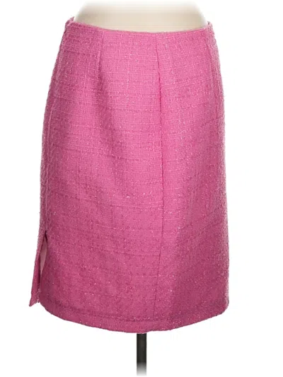 Pre-owned Assorted Brands Formal Skirt In Pink