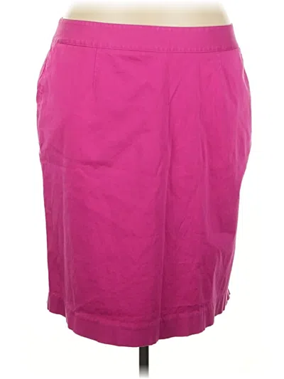 Pre-owned Assorted Brands Formal Skirt In Pink