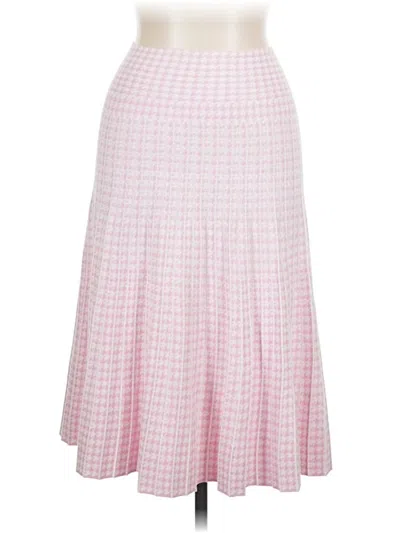 Pre-owned Assorted Brands Formal Skirt In Pink