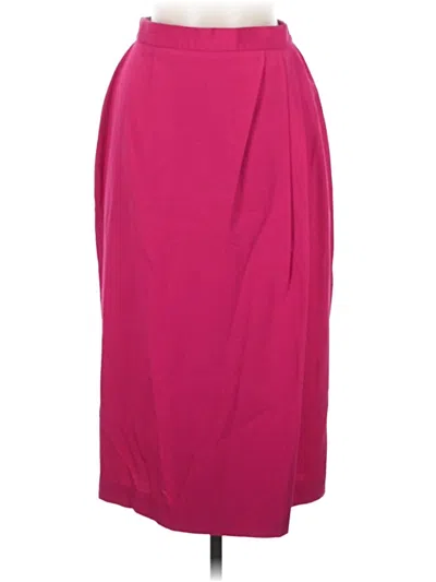Pre-owned Assorted Brands Formal Skirt In Pink