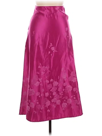 Pre-owned Assorted Brands Formal Skirt In Pink