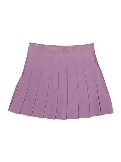 Pre-owned Assorted Brands Formal Skirt In Purple