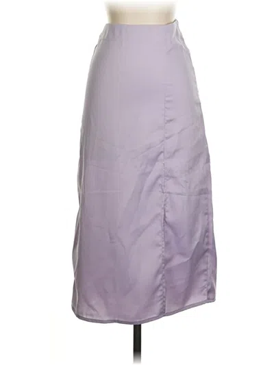 Pre-owned Assorted Brands Formal Skirt In Purple
