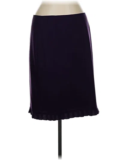 Pre-owned Assorted Brands Formal Skirt In Purple