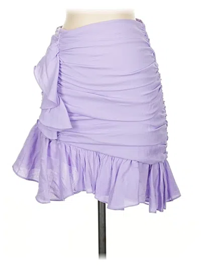 Pre-owned Assorted Brands Formal Skirt In Purple