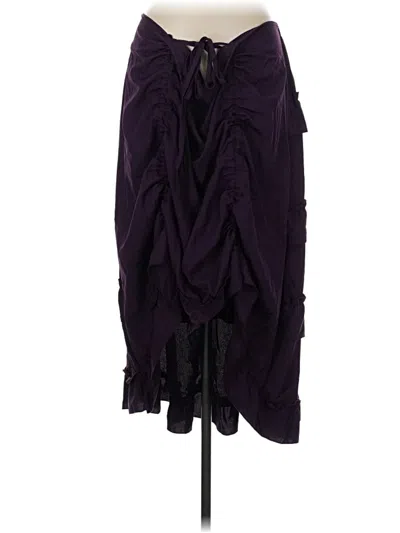 Pre-owned Assorted Brands Formal Skirt In Purple