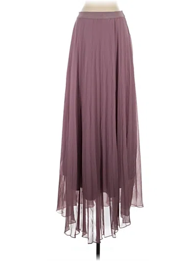 Pre-owned Assorted Brands Formal Skirt In Purple