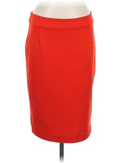 Pre-owned Assorted Brands Formal Skirt In Red