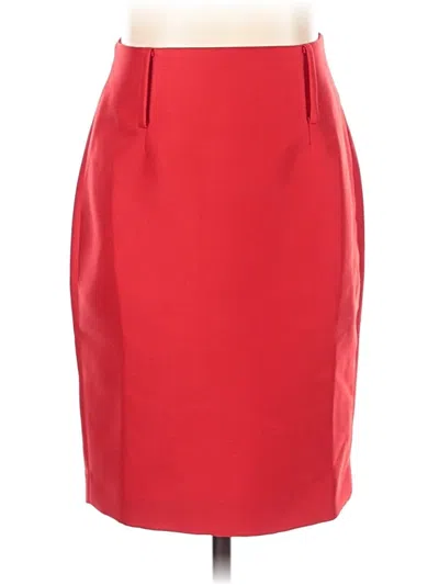 Pre-owned Assorted Brands Formal Skirt In Red