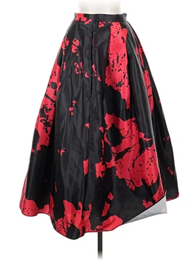Pre-owned Assorted Brands Formal Skirt In Red