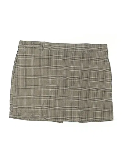 Pre-owned Assorted Brands Formal Skirt In Tan