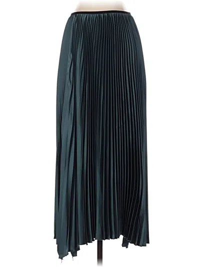Pre-owned Assorted Brands Formal Skirt In Teal