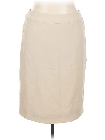 Pre-owned Assorted Brands Formal Skirt In White