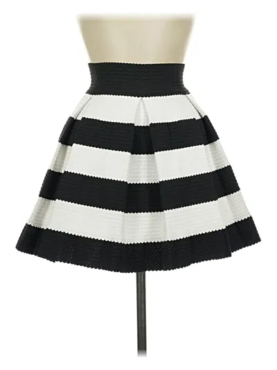 Pre-owned Assorted Brands Formal Skirt In White
