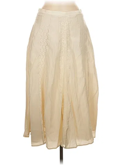 Pre-owned Assorted Brands Formal Skirt In White