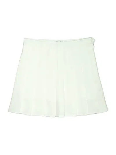 Pre-owned Assorted Brands Formal Skirt In White