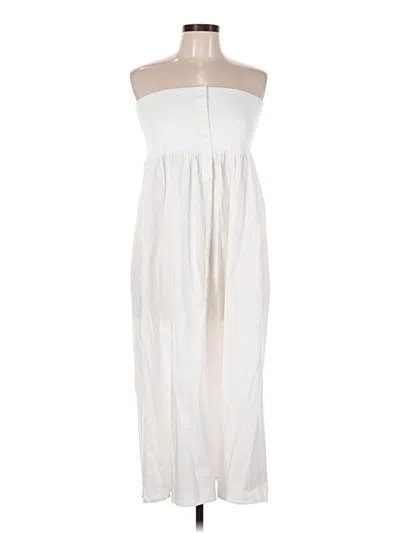 Pre-owned Assorted Brands Formal Skirt In White