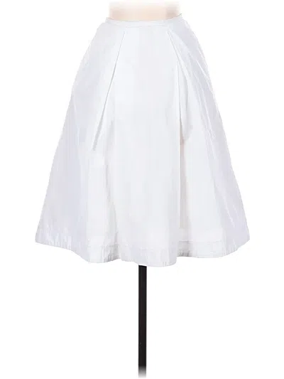 Pre-owned Assorted Brands Formal Skirt In White