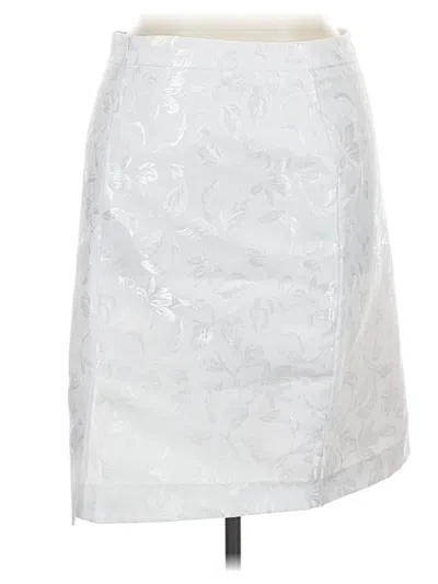 Pre-owned Assorted Brands Formal Skirt In White